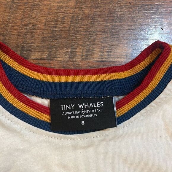 Tiny Whales shirt 8 (3725) NWT - Picture 2 of 6